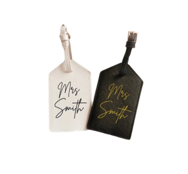 Mr & Mrs Luggage Tag