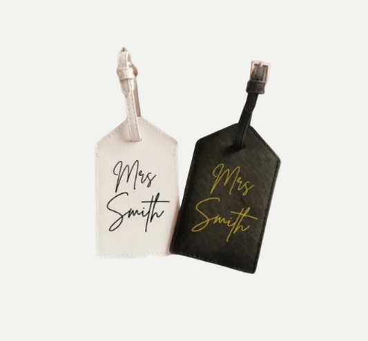 Mr & Mrs Luggage Tag