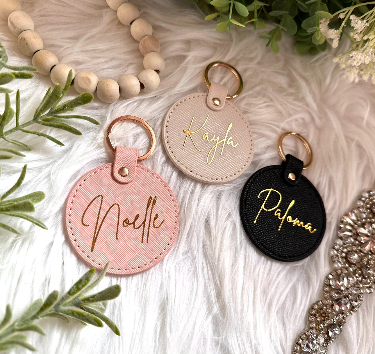 Round Keychain