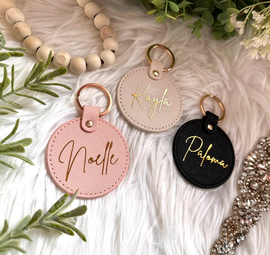 Round Keychain