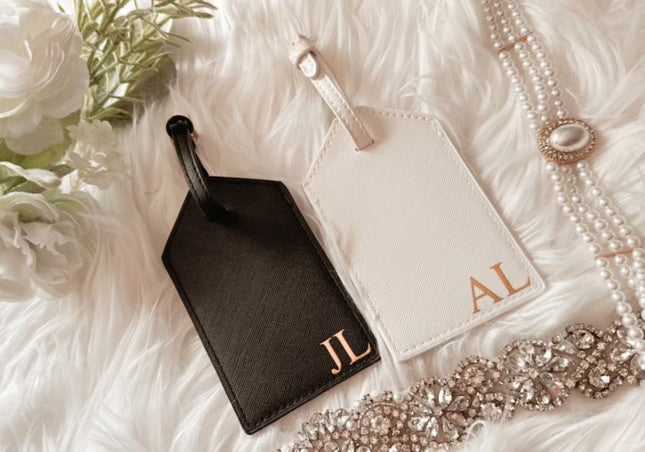 Mr & Mrs Luggage Tag